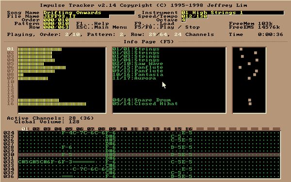 A screenshot of IT2